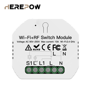 Wifi+RF Smart Switch Module for ewelink diy smart switch module with new cn/off relay status in APP