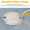 Ultrathin 5pin universal floor socket