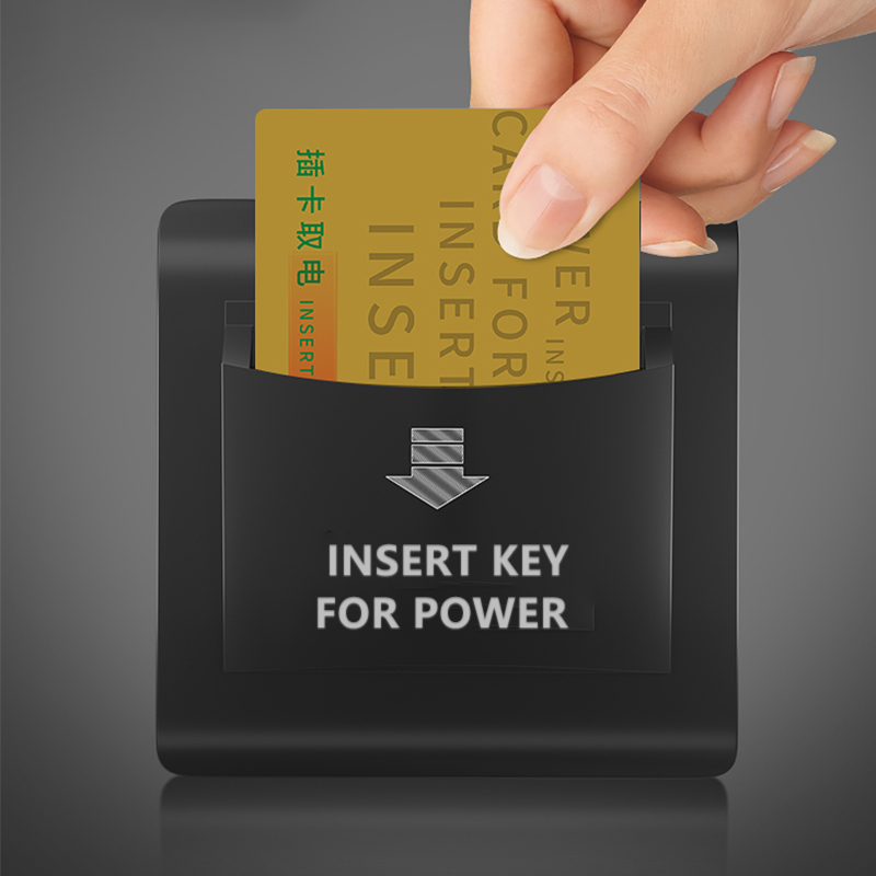 Tuya hotel key card switch for card get electricity the swich for any card