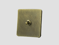 Elegant bronze toggle light switch